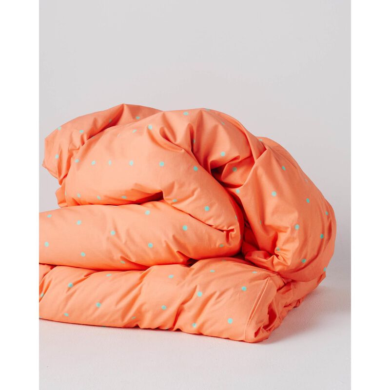 Kip&Co Polkadot Peachy Organic Cotton Quilt Cover image number 2